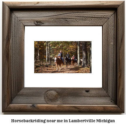 horseback riding near me in Lambertville, Michigan